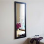 Hanah Home Espejo A203 Marco Laminado Negro 40x105 cm